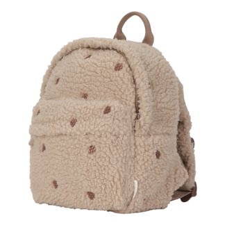 Little Dutch Kinderrucksack Teddy mit Zapfen Taupe