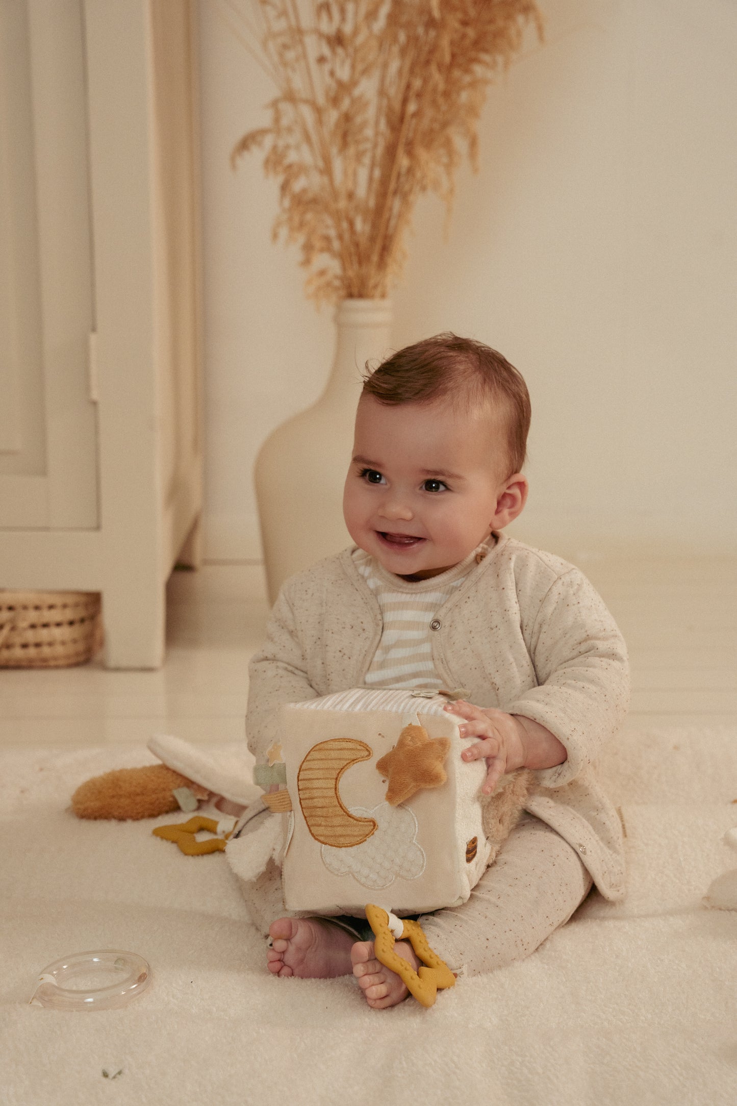 Little Dutch Aktivitätswürfel Newborn Naturals GRS