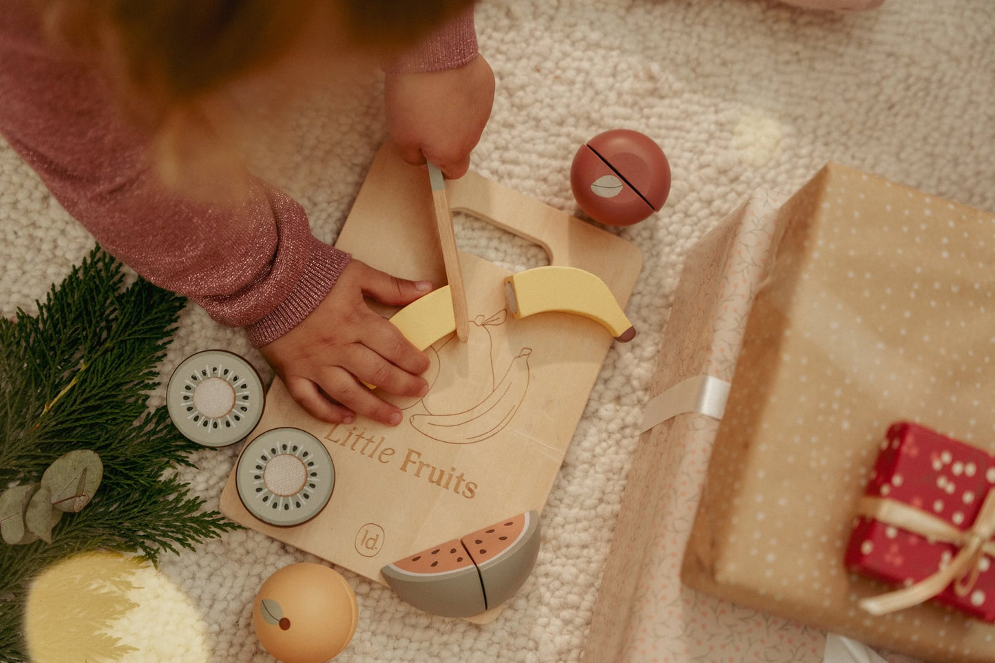 Little Dutch  Holz Obst zum schneiden FSC