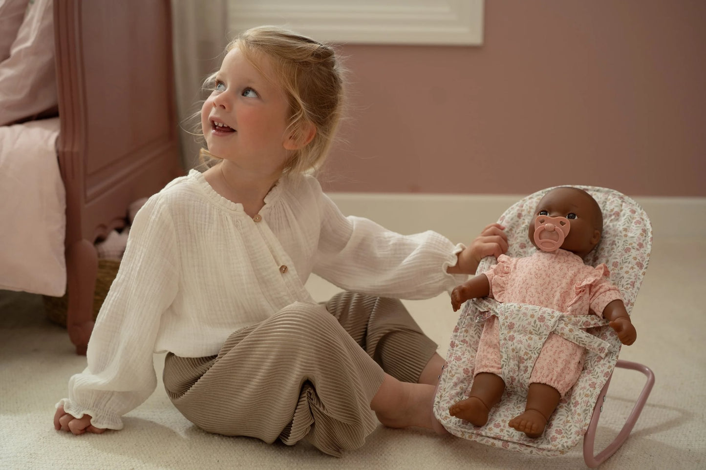 Little Dutch Puppenwippe Soft Flowers für Lily & Noa