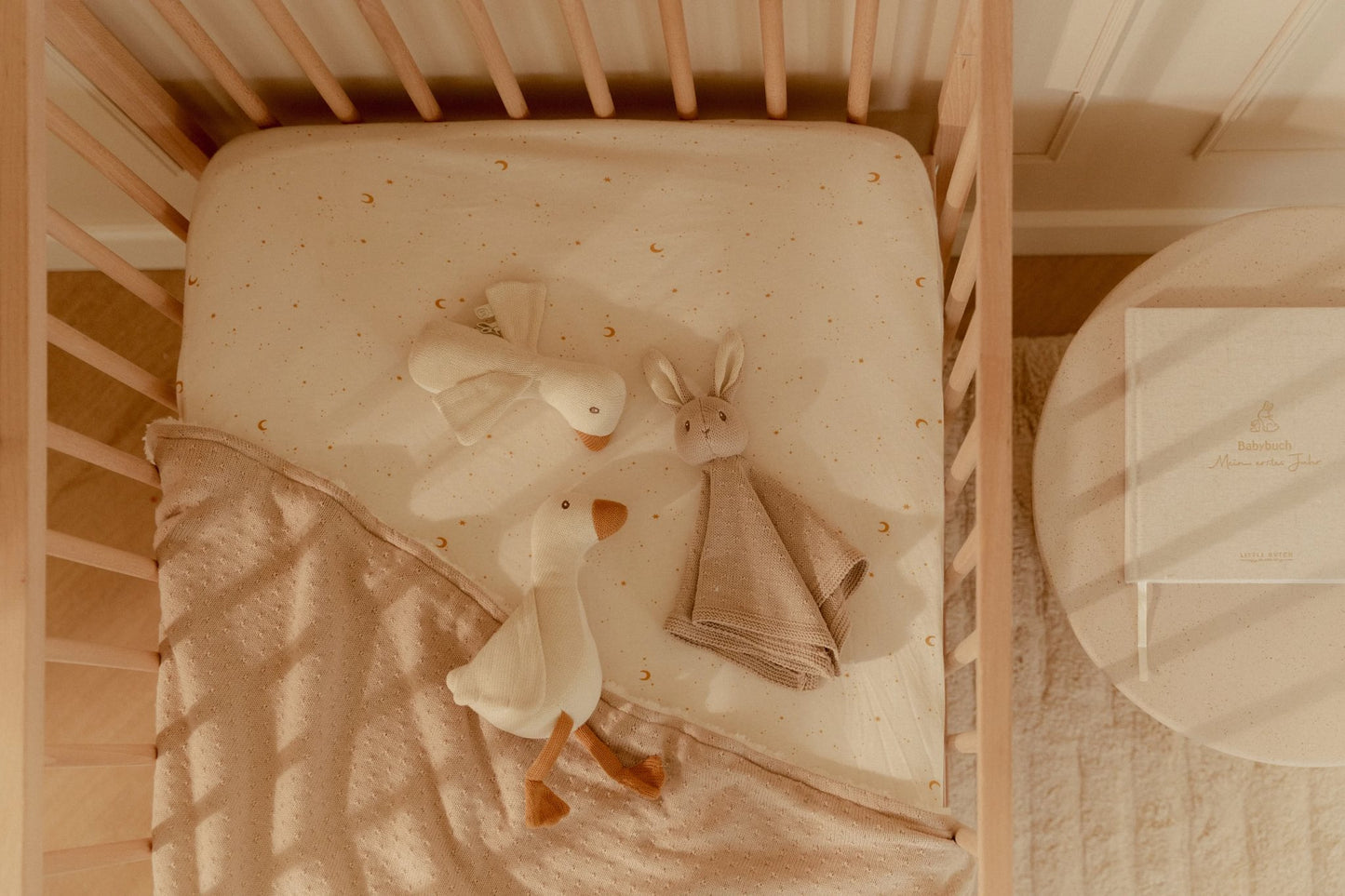 Little Dutch Geschenkset Strick - Beige - Newborn Naturals