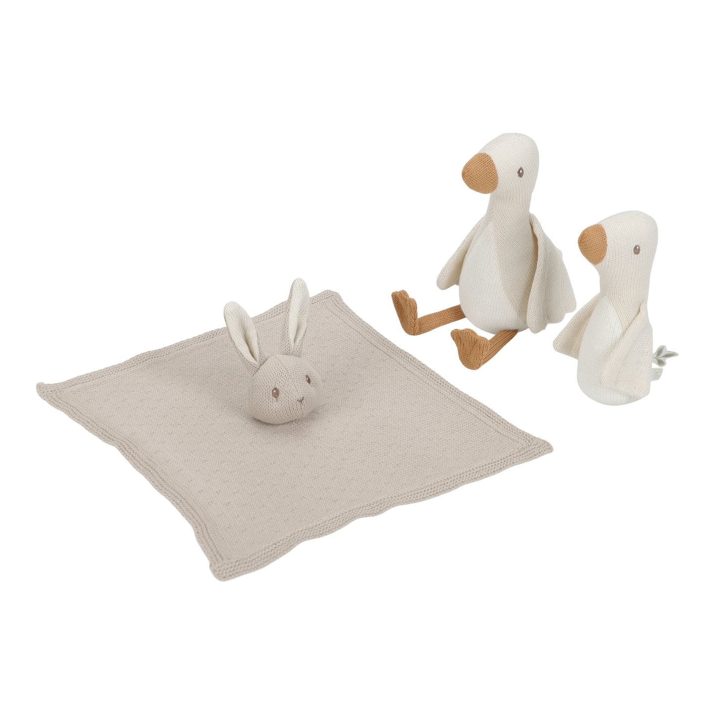 Little Dutch Geschenkset Strick - Beige - Newborn Naturals