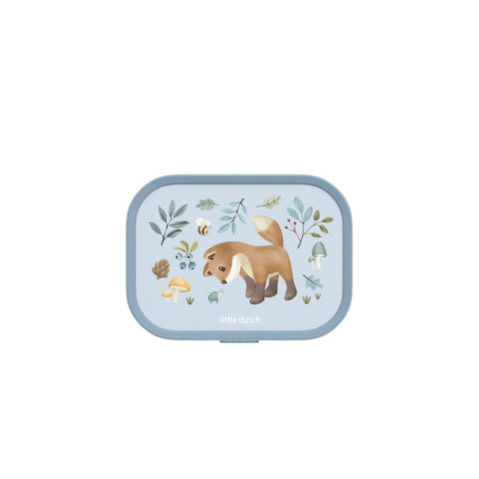 Little Dutch Brotdose blau Campus - Forest Friends Lunchbox Mepal