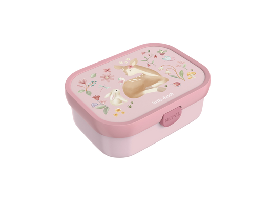 Little Dutch rosa Brotdose Campus - Fairy Garden Mepal