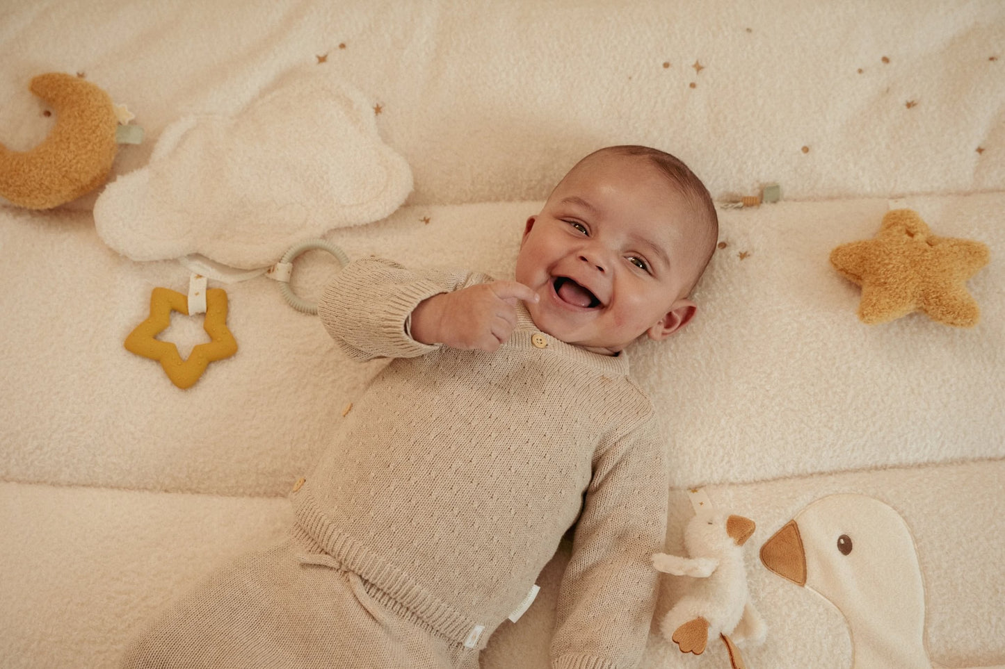 Little Dutch Laufgittereinlage Newborn Naturals GRS