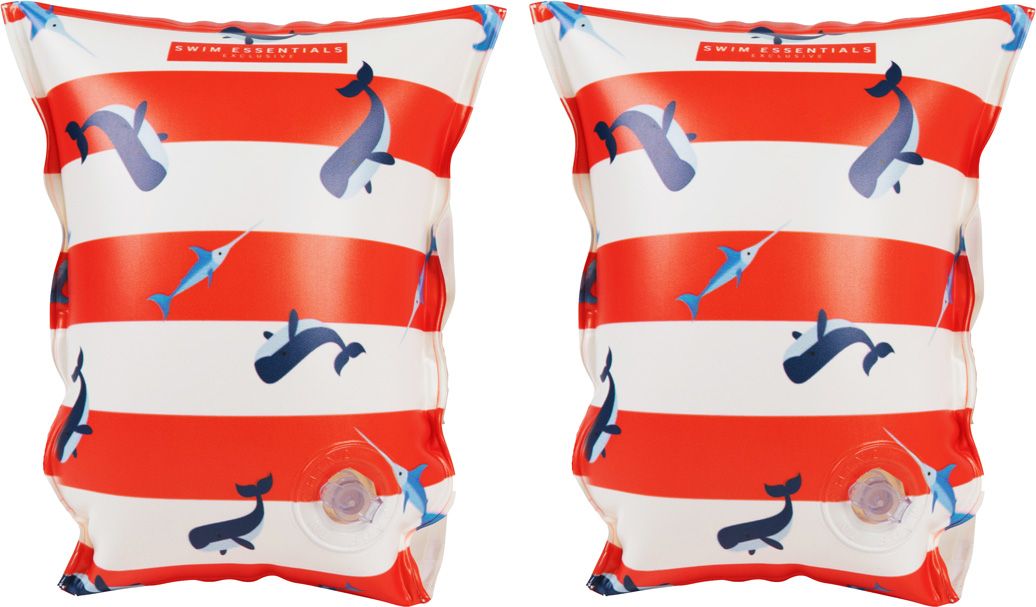 Swim Essentials | Schwimmflügel 0-2 Jahre | Red White Whale