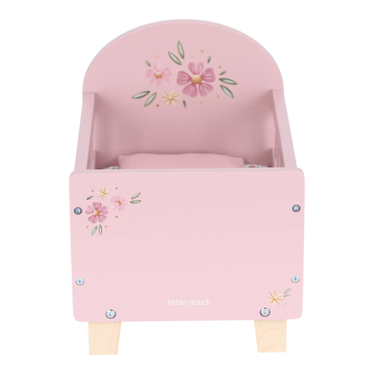 Little Dutch Puppenbett FSC mit Textilien