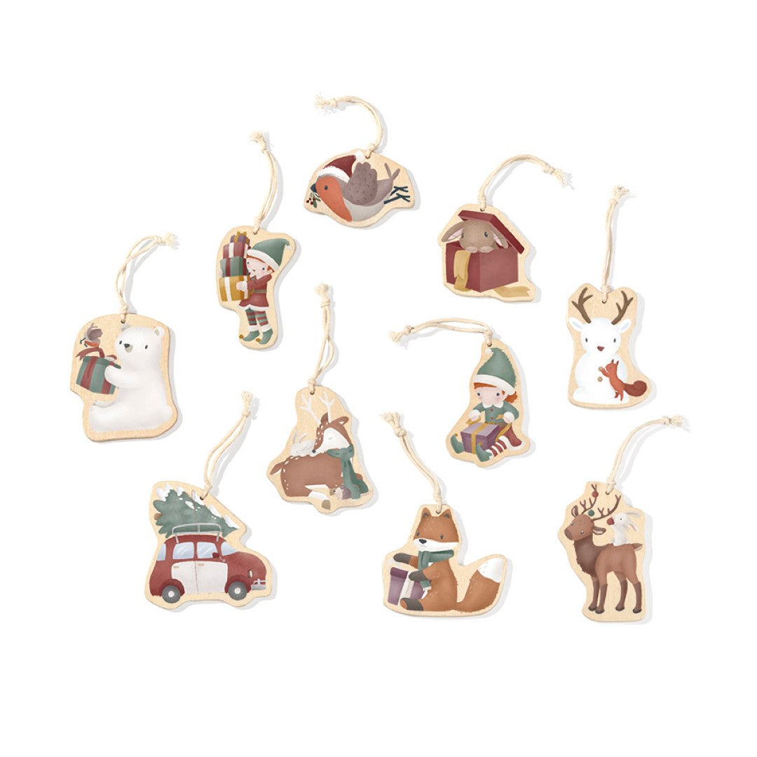 CHRISTMAS Weihnachtsschmuck aus Holz