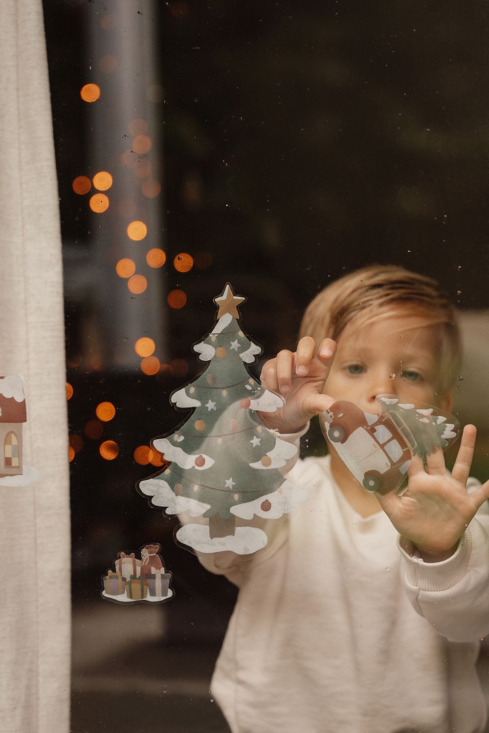 Little Dutch  Fensteraufkleber Weihnachten