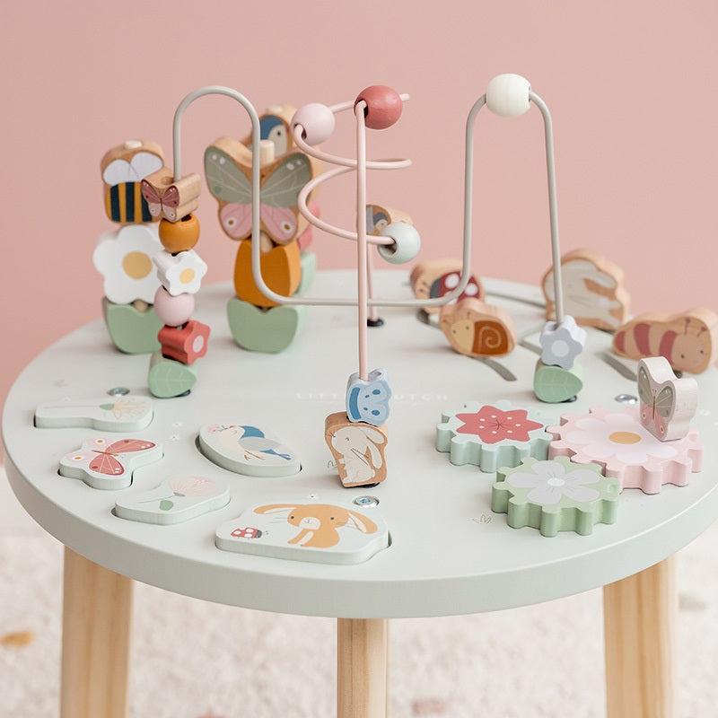 Chaîne d'activité poussette - Flowers and Butterflies - Miniatures Factory