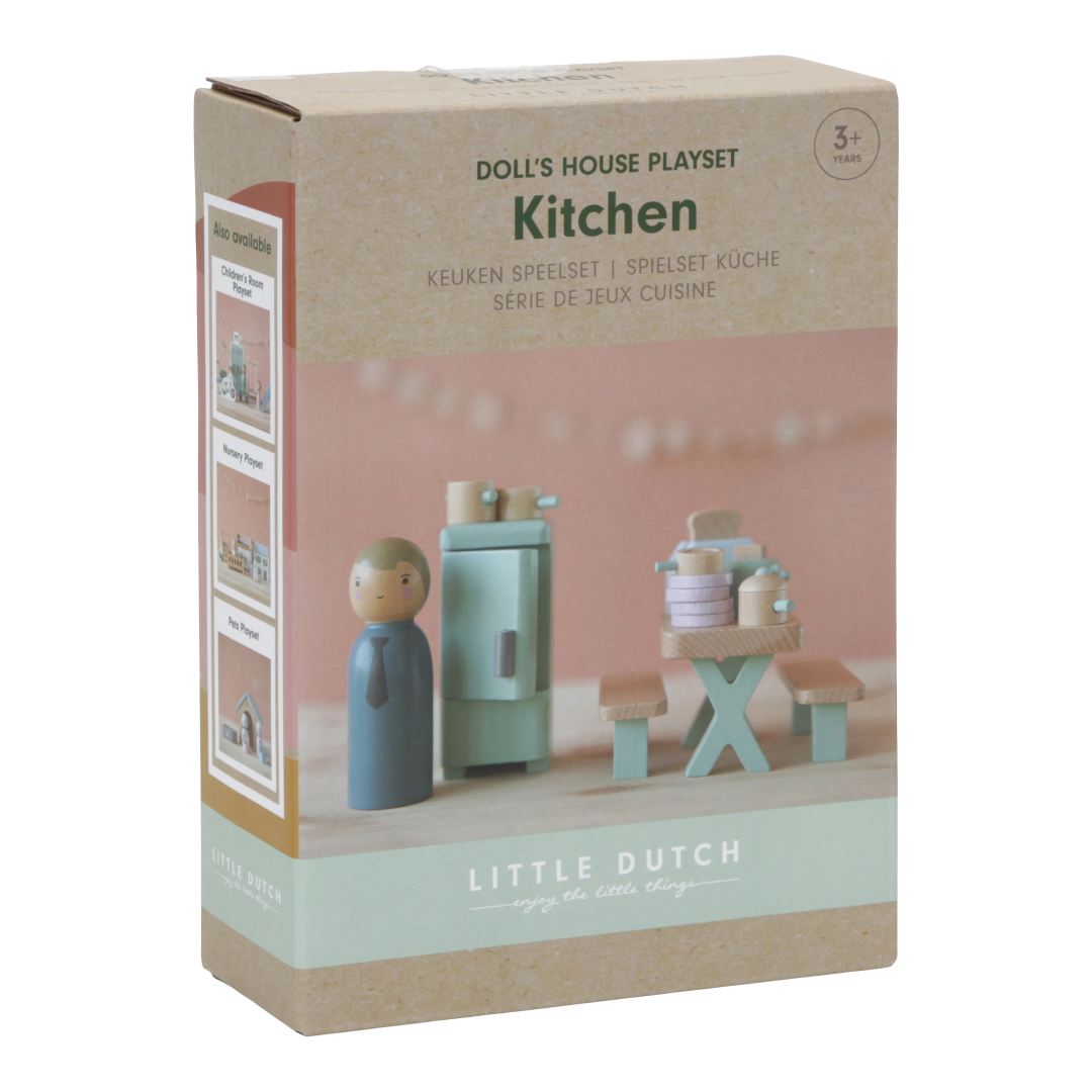 Little Dutch Puppenhaus – Spielset Küche