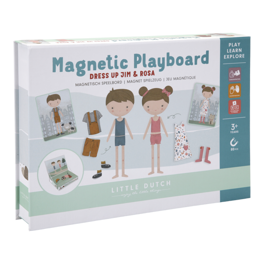 Little Dutch Jim & Rosa Magnet Puzzle