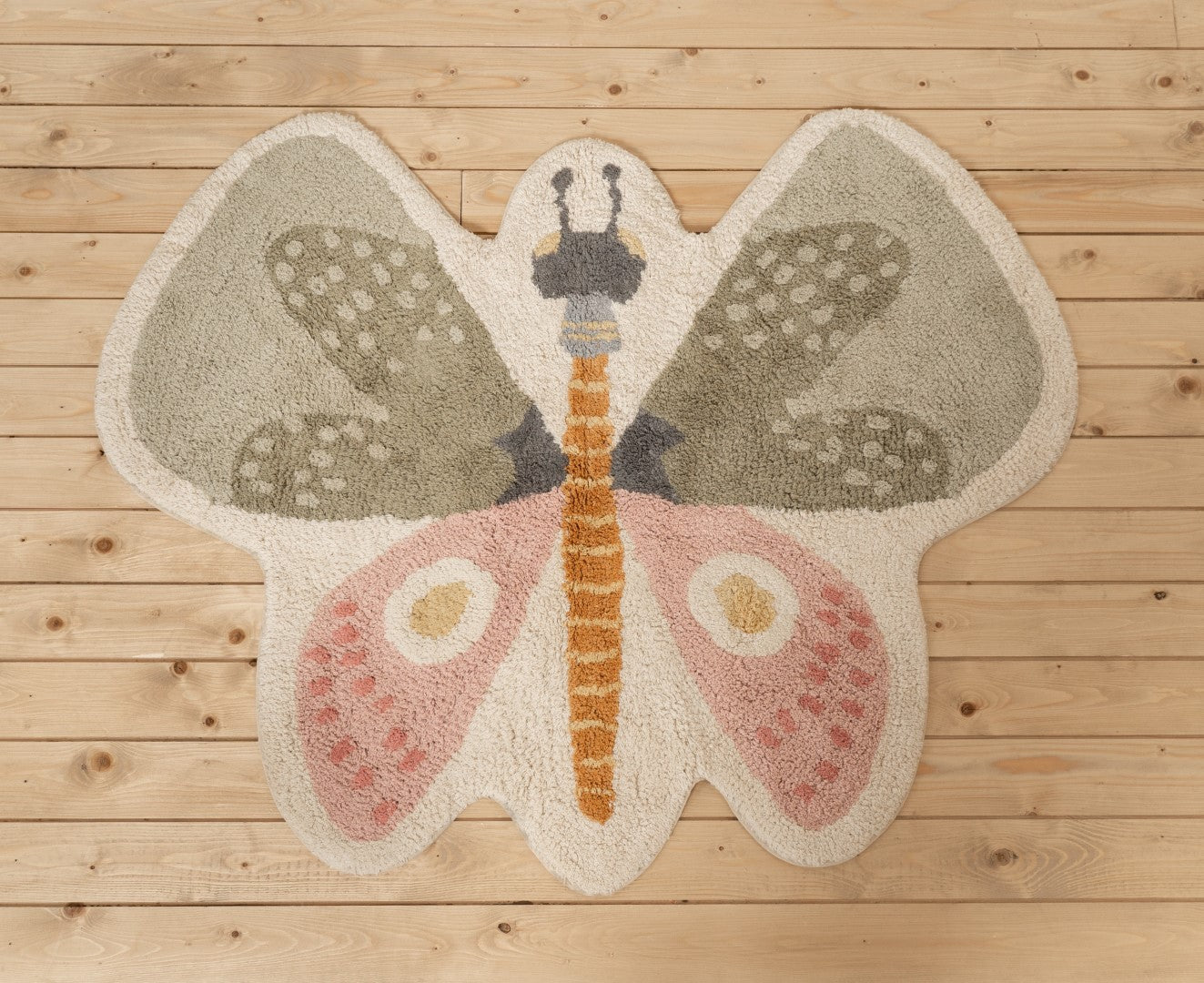 Little Dutch Teppich Butterfly - 94x110 cm