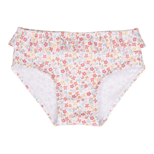 Badehose mit Rüschen Summer Flowers Little Dutch