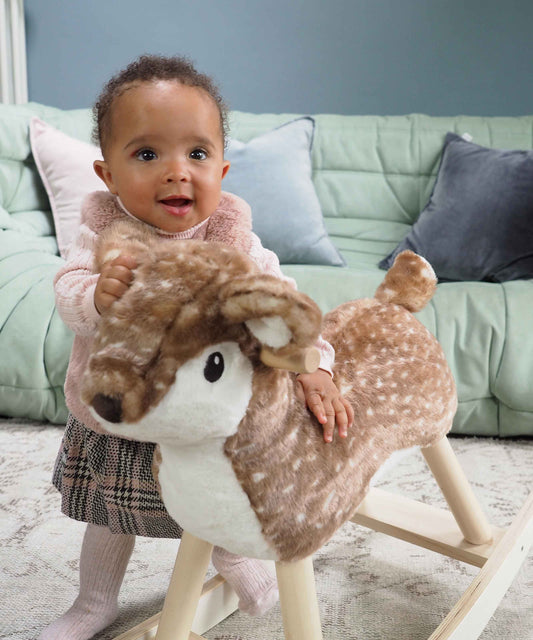 Willow Rocking Deer Little Bird