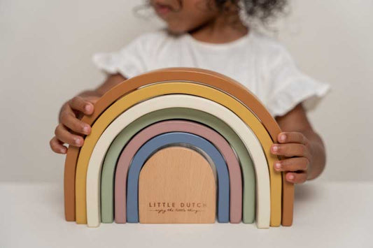 Little Dutch Regenbogen Vintage Holz FSC