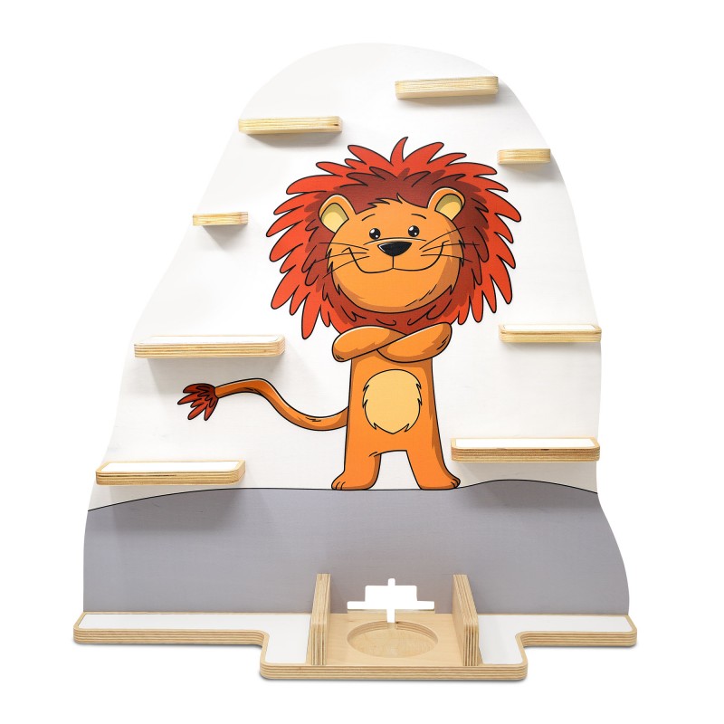 Löwe -Kinder Regal geeignet für die Musikbox