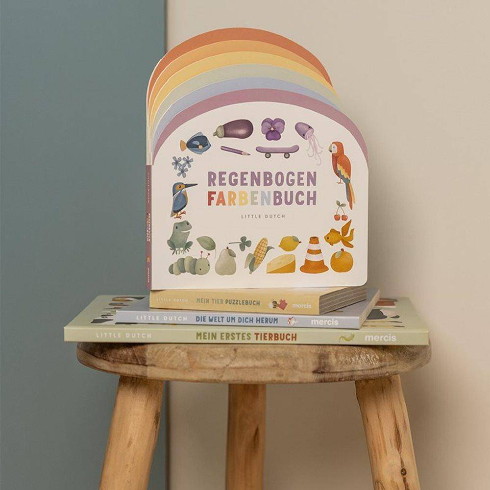 Kinderbuch Regenbogen Farbenbuch DE | Little Dutch
